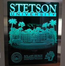 Carved Glass Stetson University