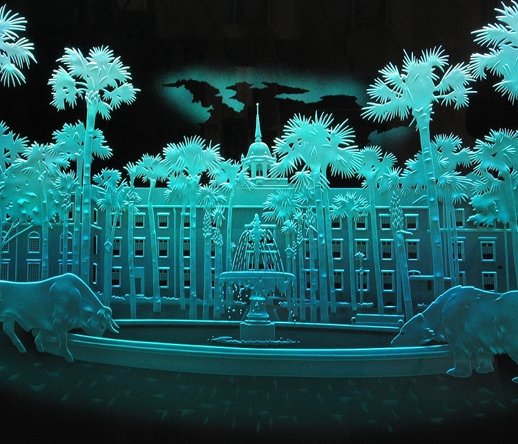 Carved Glass Stetson University